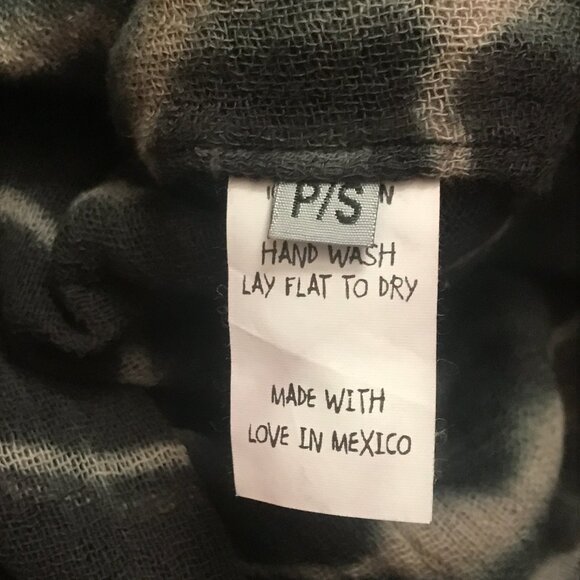 Jen's Pirate Booty Tie Dye Loose Fit Boho Dress Crochet Gauzy - Picture 7 of 12